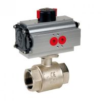 Robineti sfera actionare pneumatica alama ADA ASR DN4