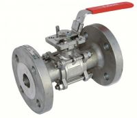 Robinet cu flansa- 3 piese inox/otel carbon DN15 GN40 ISO pad