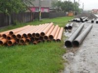 Teava metalica recuperata pentru protectie conducte