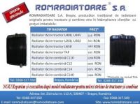 Radiatoare pentru tractoare, combine si masini agricole