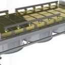 Double circuit table cooler